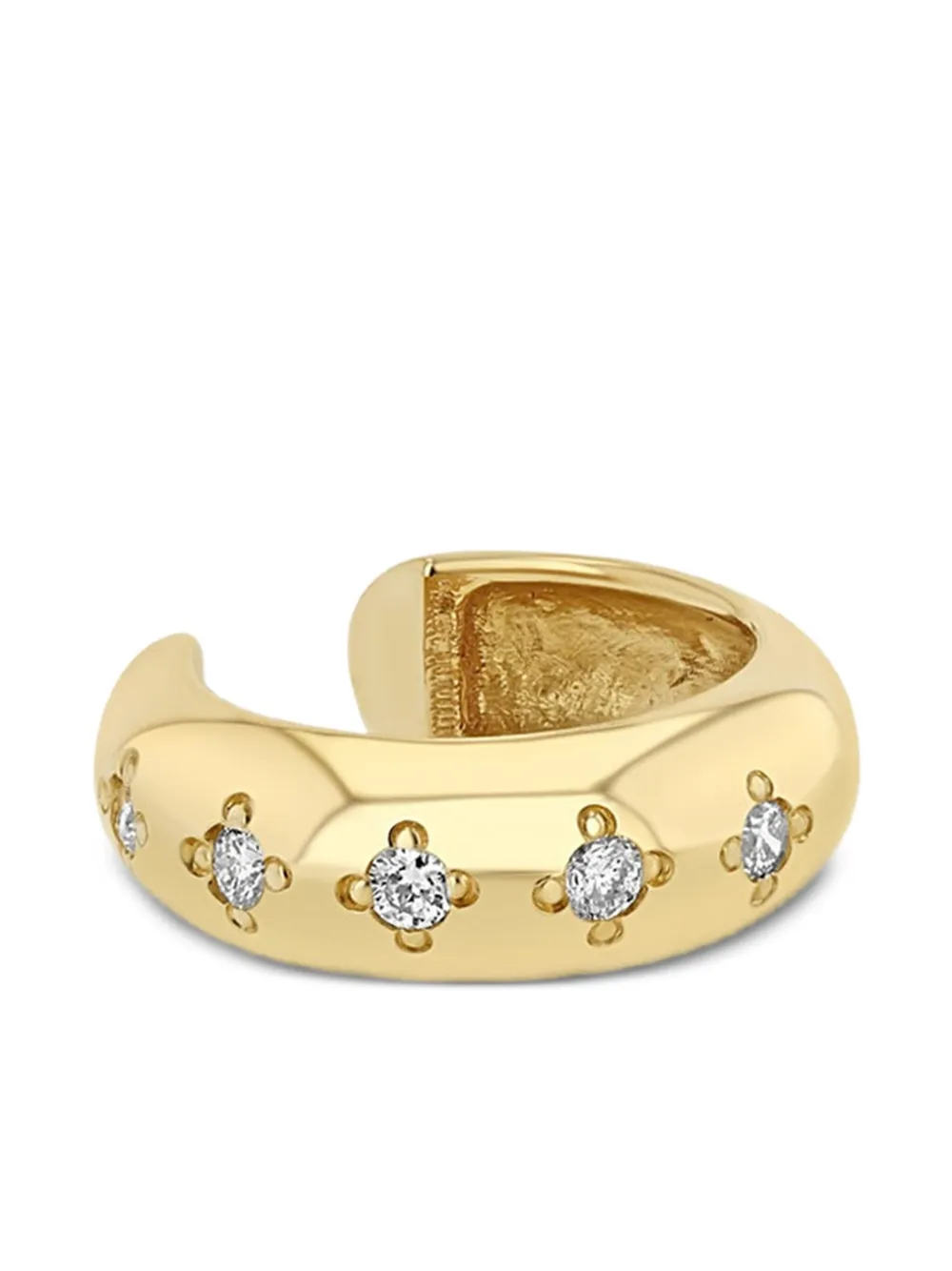 Zoë Chicco 14K yellow gold diamond ear cuff | Gold | Image 1