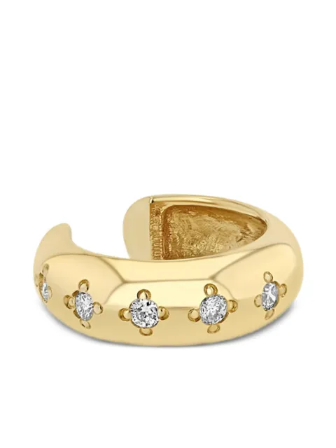 Zoë Chicco 14K yellow gold diamond ear cuff