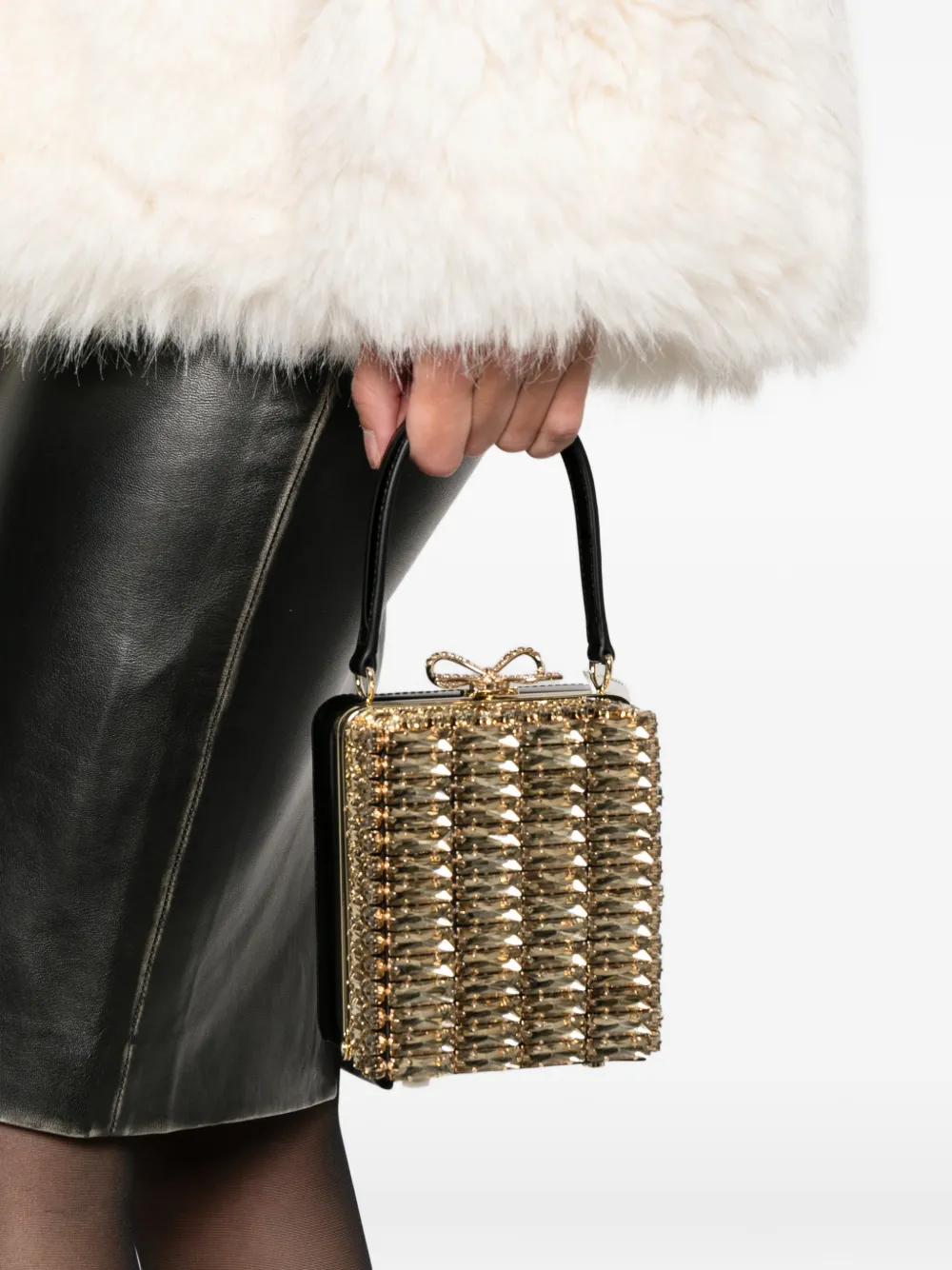 Self-Portrait crystal-embellished top-handle mini bag | Bolsas mini | Image 2