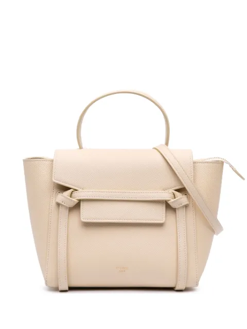 Celine Pre-Owned 2019 Nano Grained Calfskin Belt Bag satchel