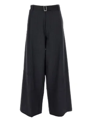 PLAN C ベルト付きベルテッドワイドパンツ fifth ベルト付きタックワイドパンツ | 人気レディース
