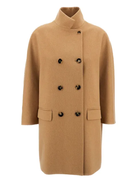 Alberto Biani double-breasted wool coat