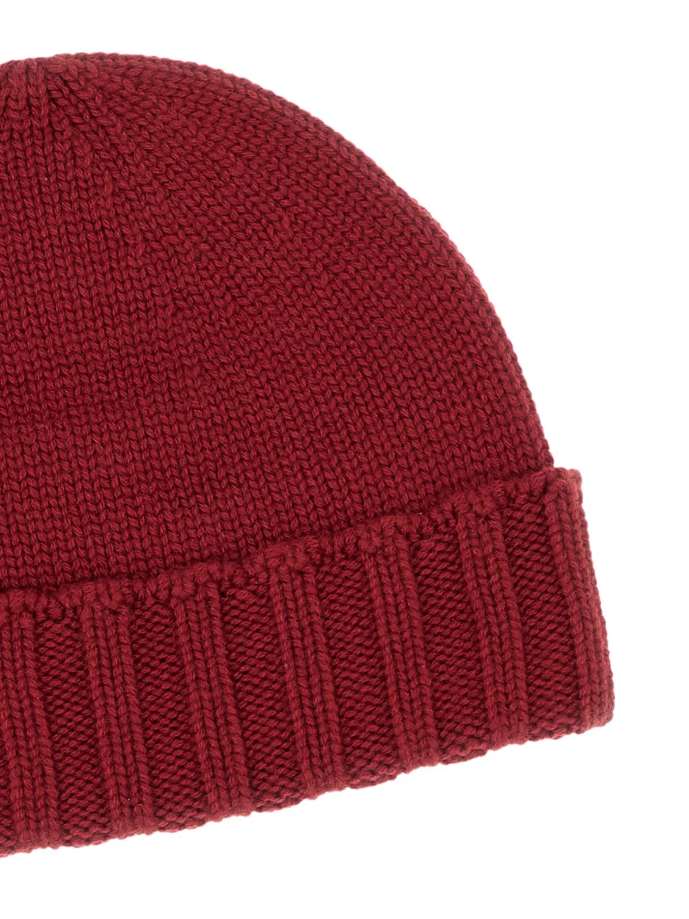 Drumohr ribbed beanie - Rood