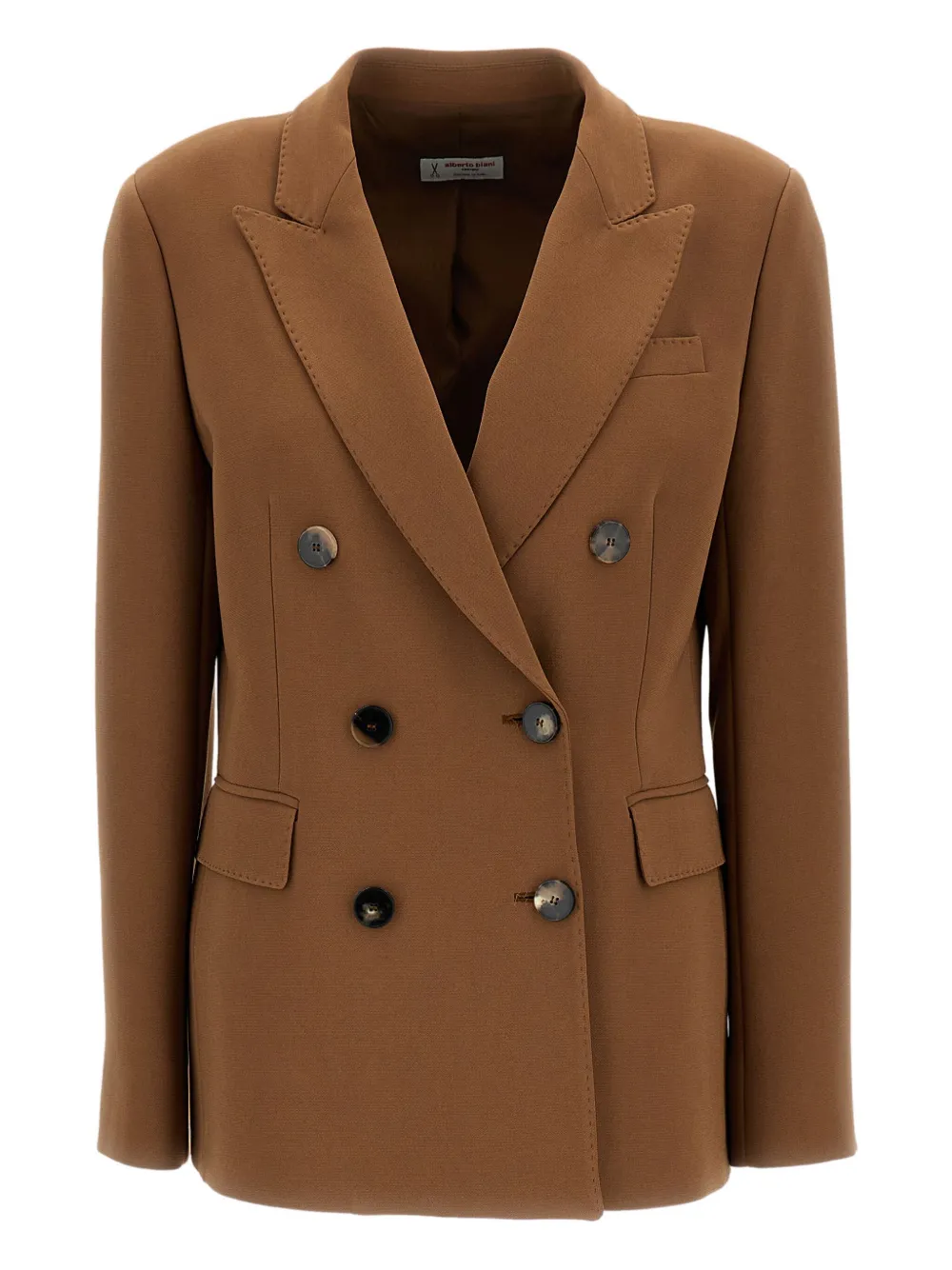 Alberto Biani double-breasted blazer | Brown | Image 1
