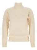 Drumohr wool turtleneck sweater - White