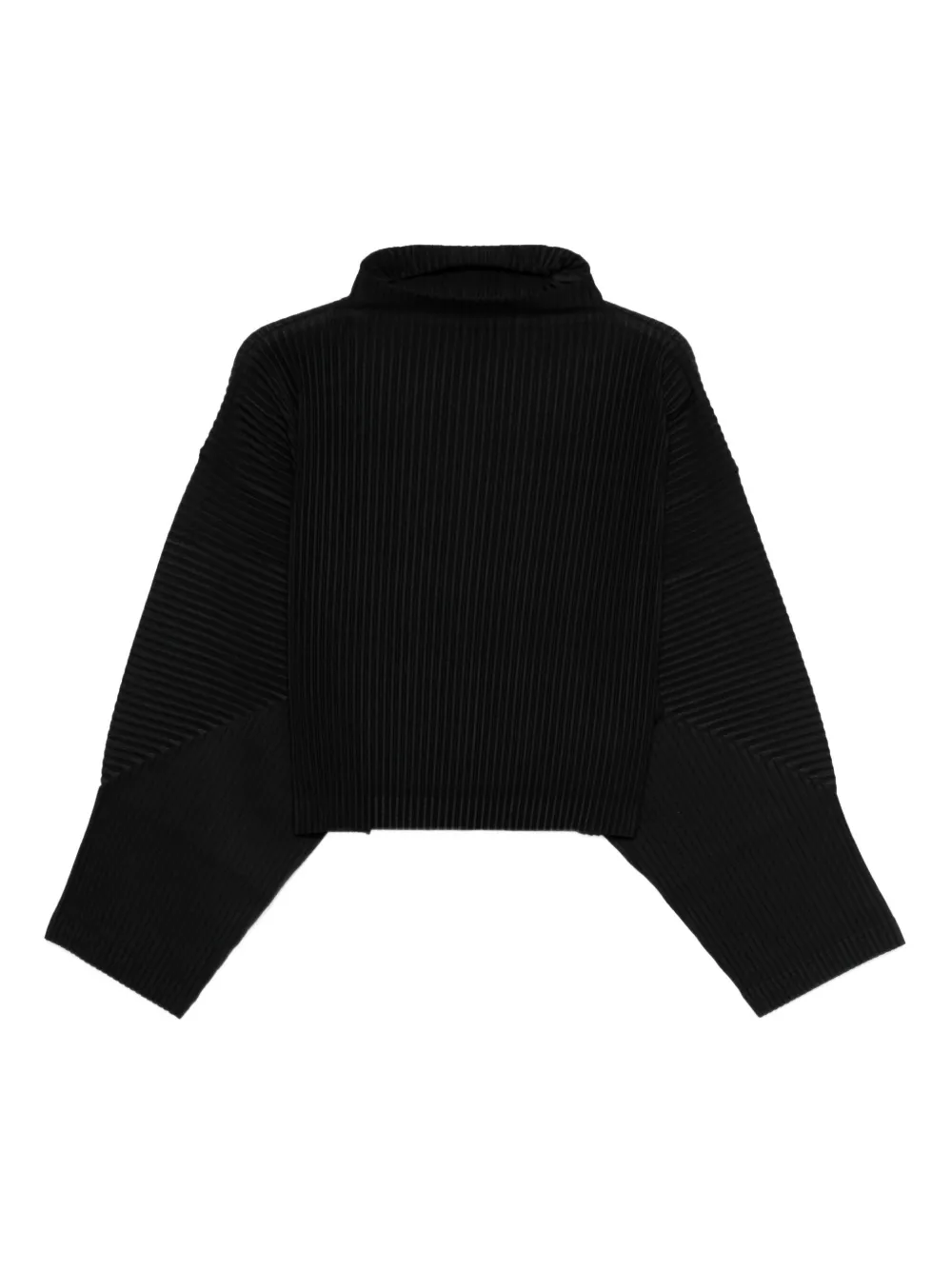 Homme Plissé Issey Miyake Mc June pleated high-neck T-shirt