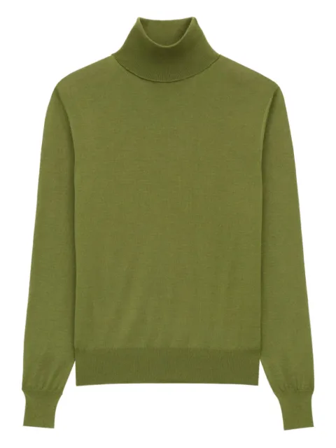 Saint Laurent suéter con cuello de tortuga