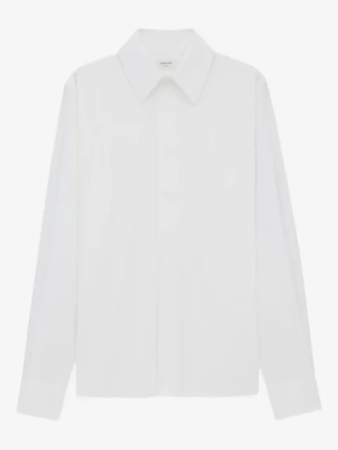 Saint Laurent poplin cotton shirt