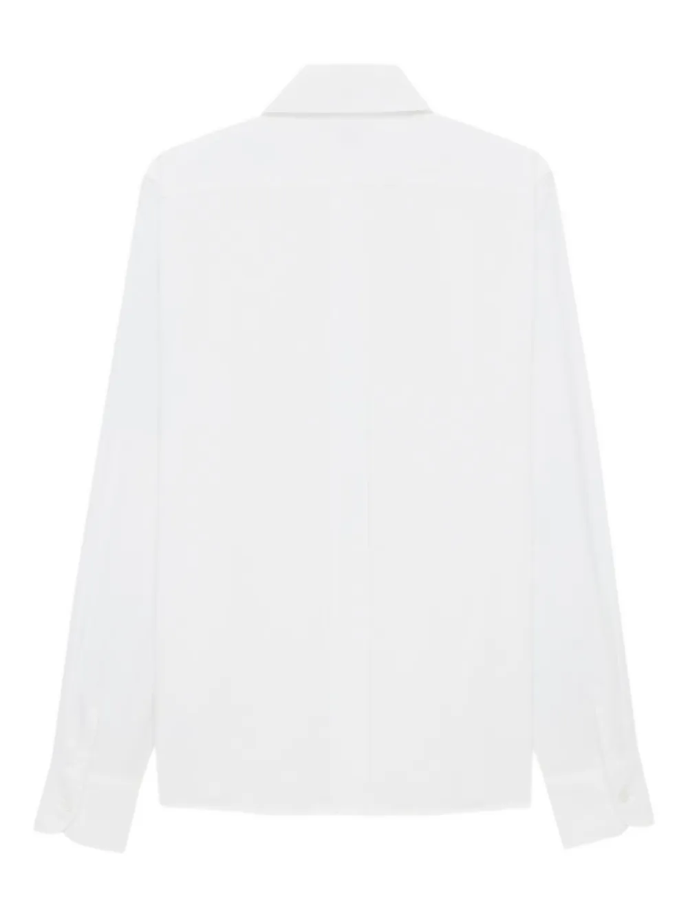 Saint Laurent poplin cotton shirt - Wit