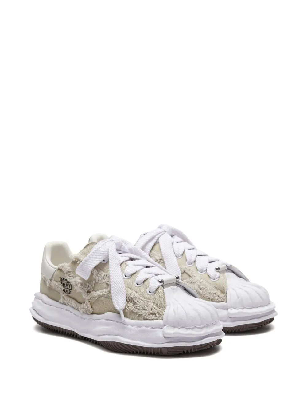 Maison MIHARA YASUHIRO Blakey "Bonbom - Beige" sneakers | Low-Tops | Image 2