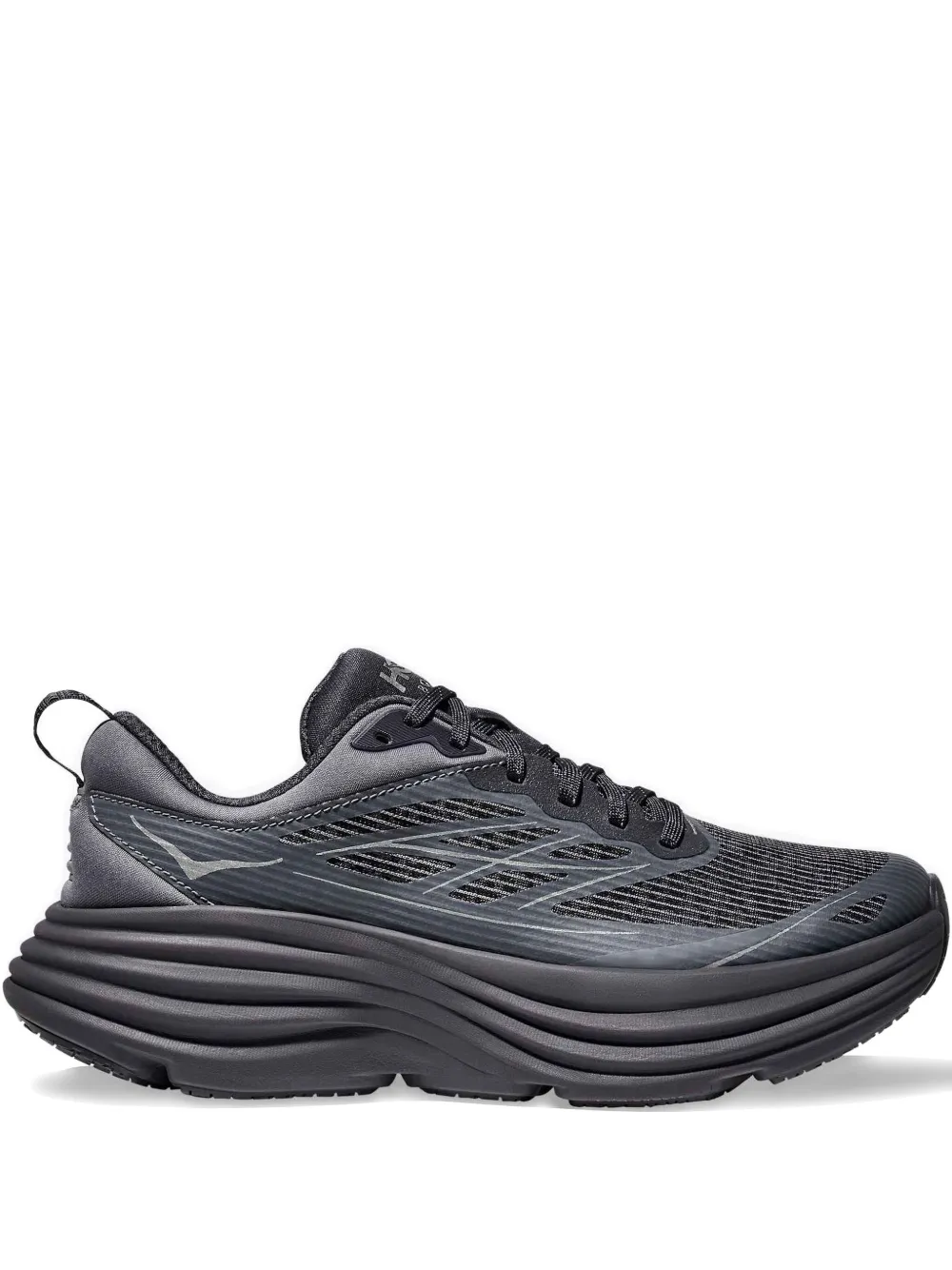 HOKA Bondi 8 TS Caged "Charcoal Grey Grey Skies" sneakers