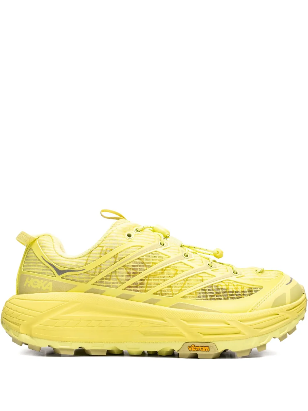 HOKA Mafate Three2 Grid JP "atmos Exclusive Yuzu" sneakers Yellow