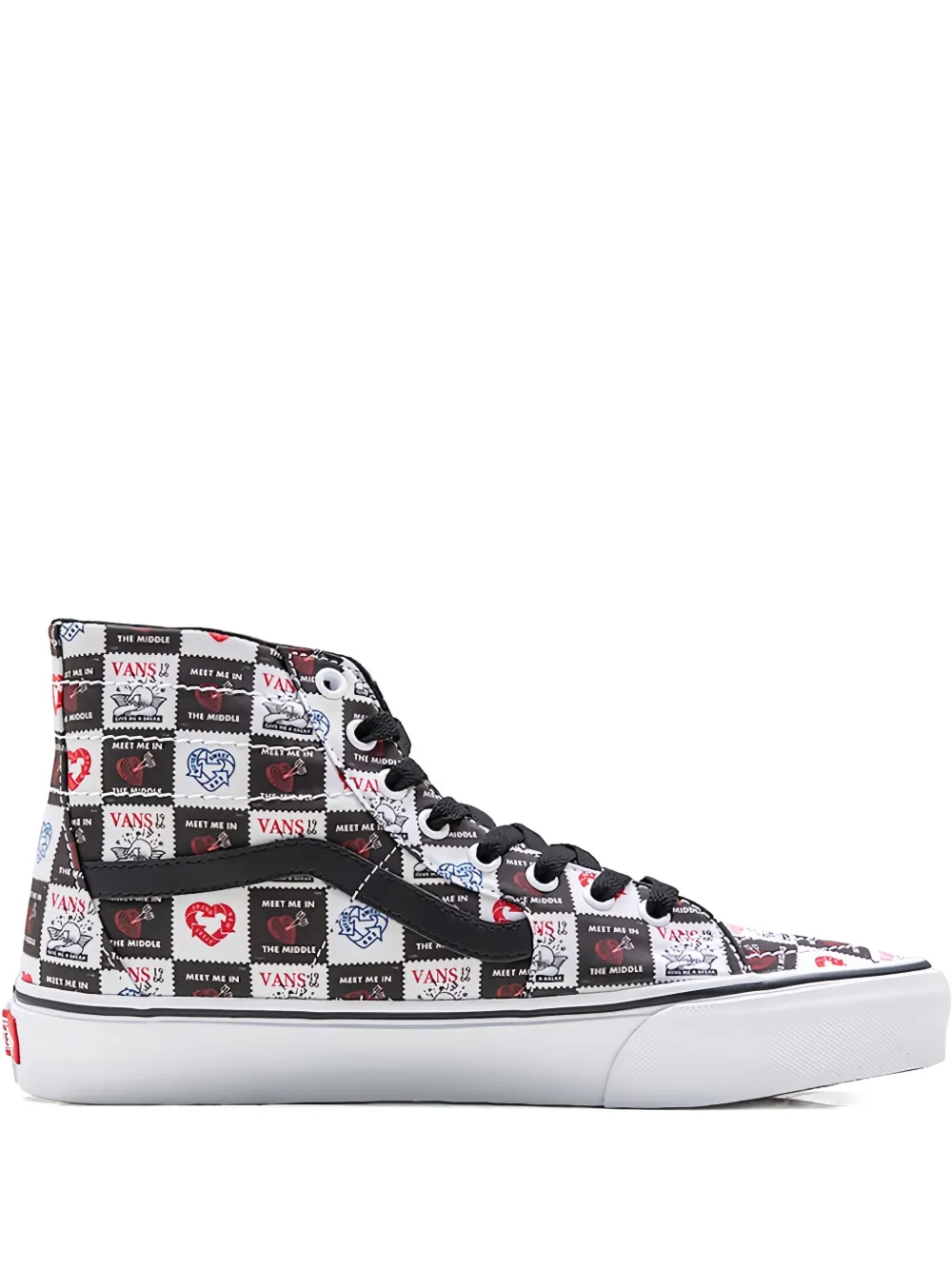 Vans Sk8-Hi Tapered "Love Letters" sneakers Black