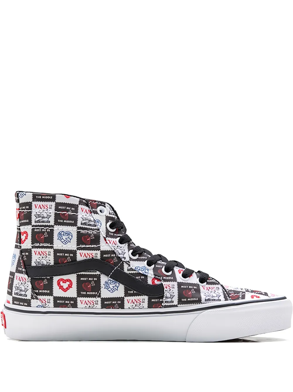 Vans Sk8-Hi Tapered "Love Letters" sneakers Black