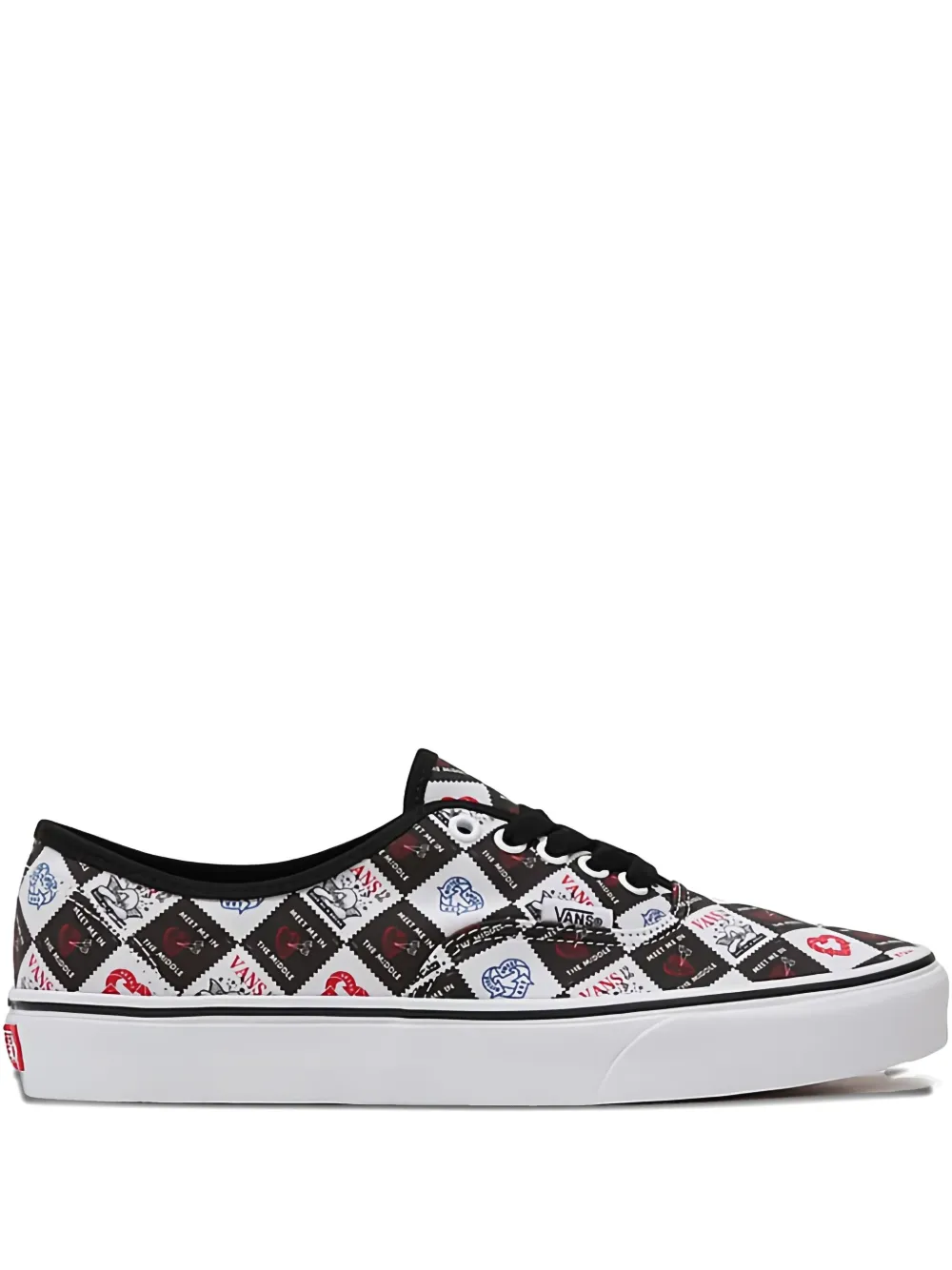Vans Authentic "Love Letters" sneakers Black
