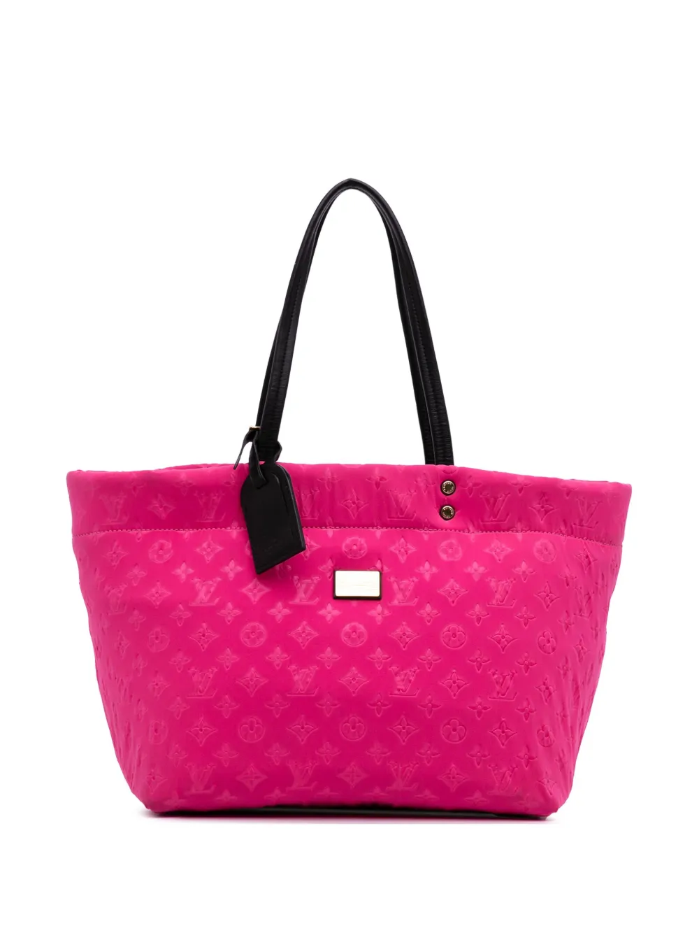 Louis Vuitton Pre-Owned 2008 モノグラム エンボス ネオプレン スキューバ MM ハンドバッグ - ピンク Louis Vuitton Pre-Owned 2008 モノグラム エンボス ネオプレン スキューバ MM ハンドバッグ - ピンク