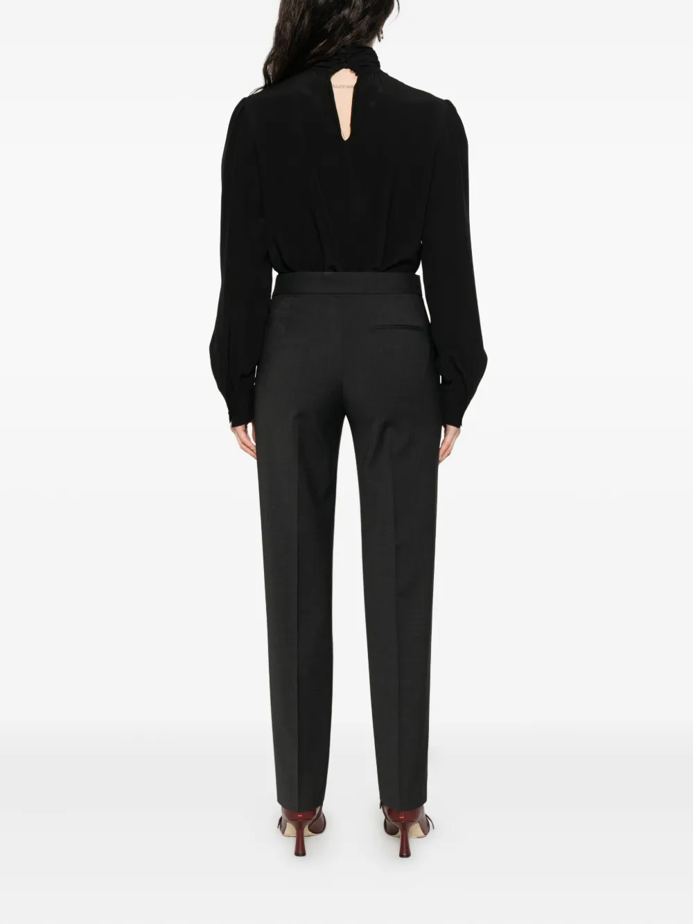 Alberta Ferretti tailored trousers - Grijs
