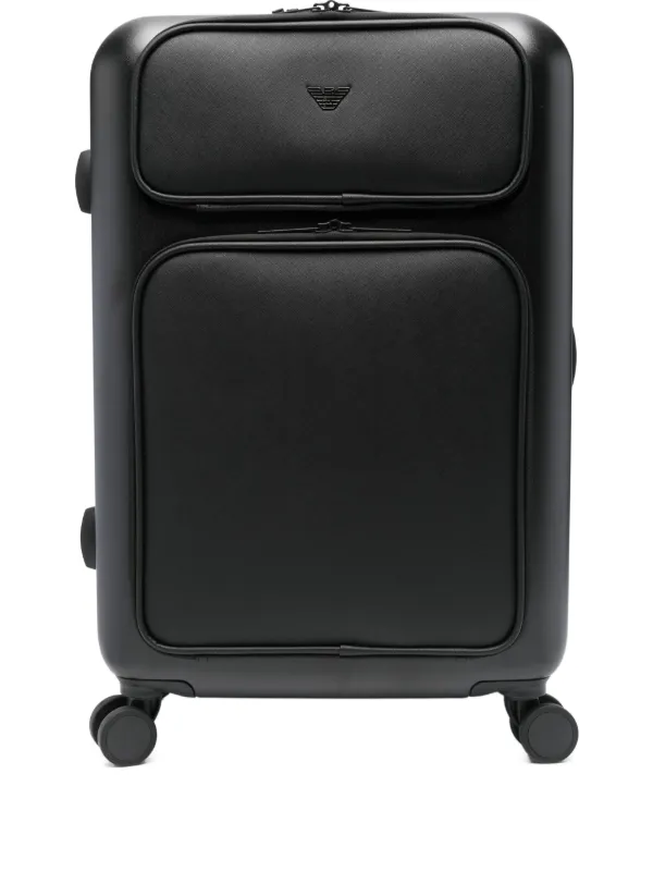 Emporio Armani ロゴ ボストンバッグ | ブラック | FARFETCH JP