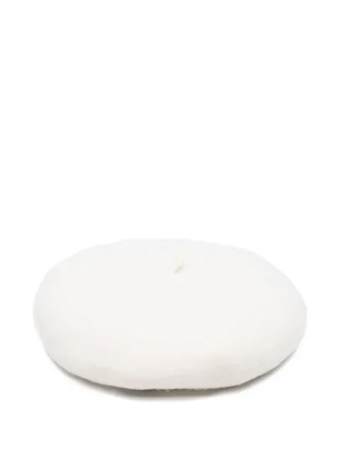 Elisabetta Franchi La Mia Bambina embroidered-logo wool beret