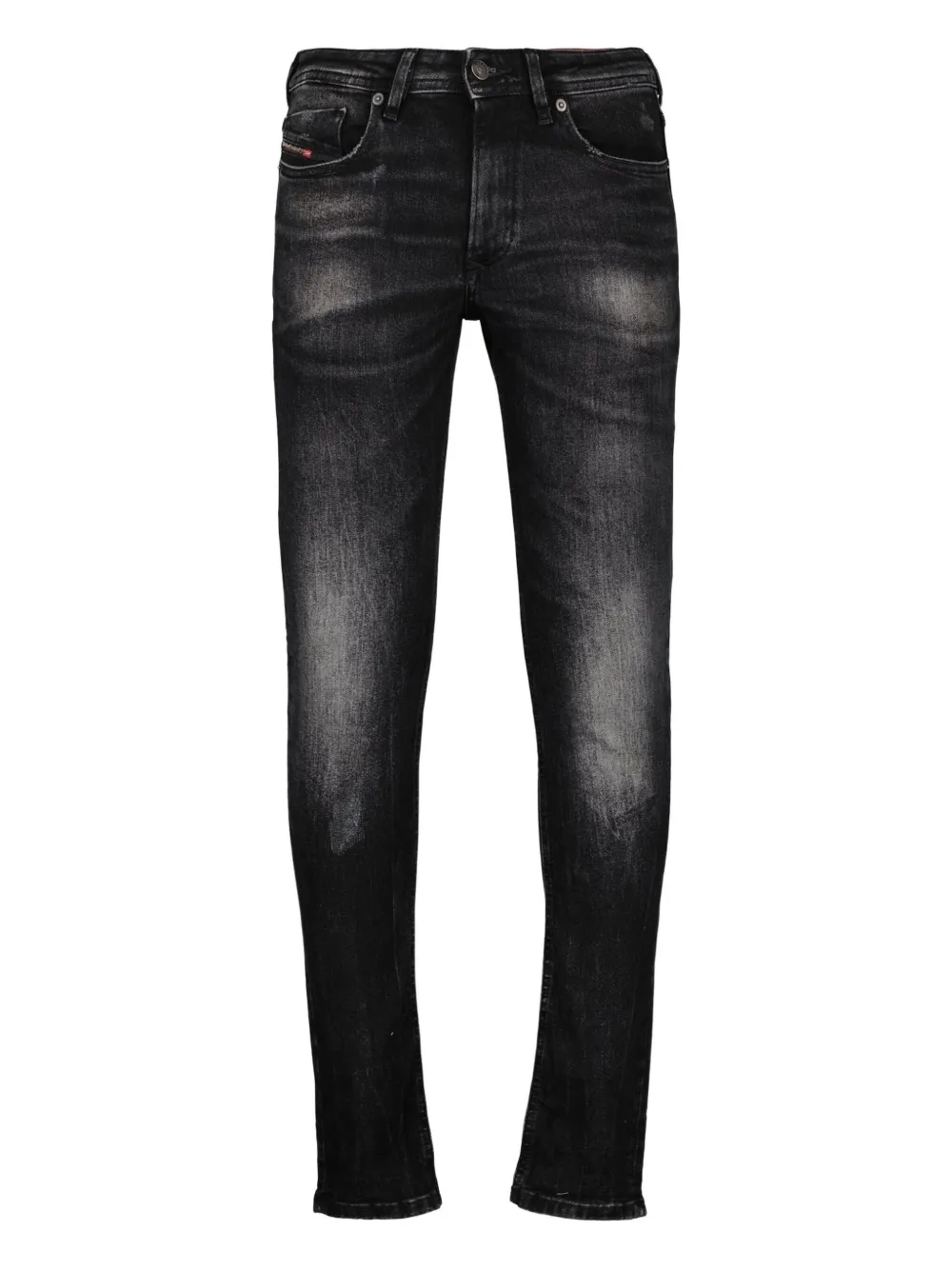 faded-details jeans