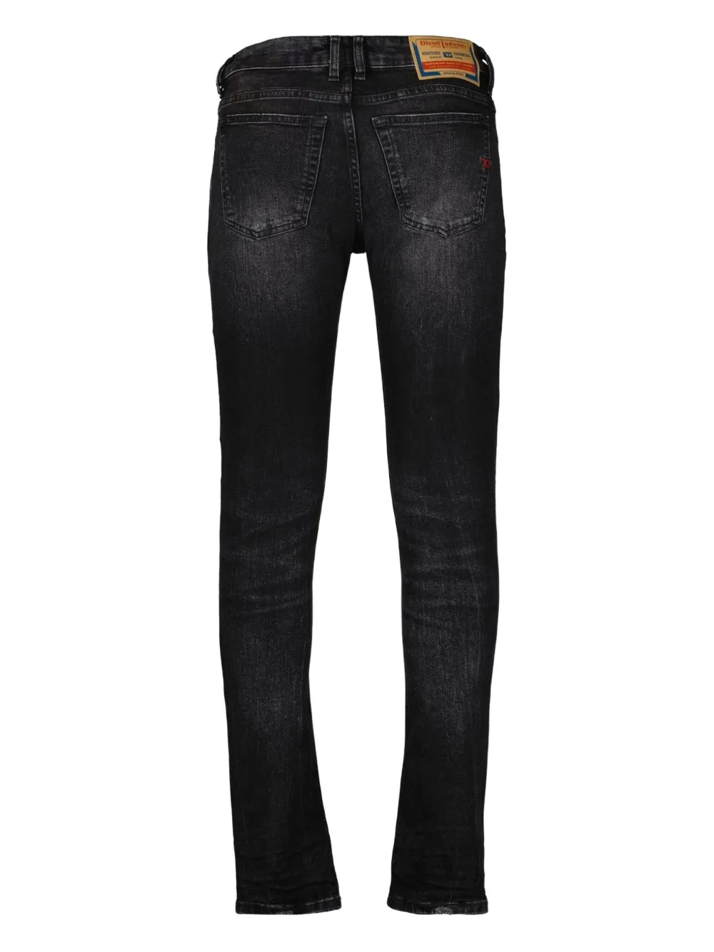 Diesel Jeans met vervaagd detail - Zwart