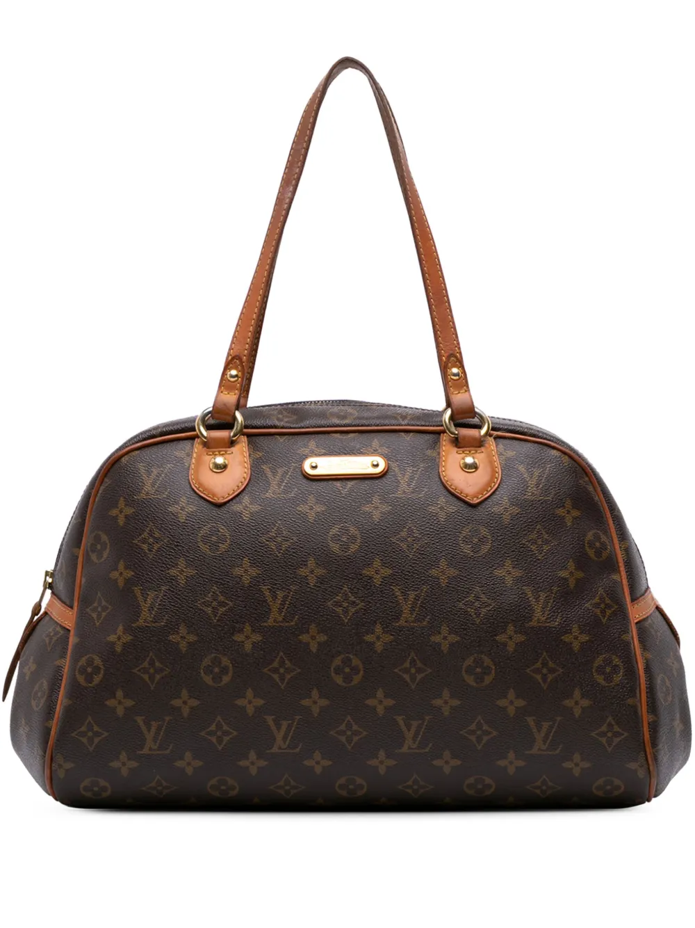 Louis Vuitton Pre-Owned 2011 モノグラム モントルグイユ PM ハンドバッグ - ブラウン Louis Vuitton Pre-Owned 2011 モノグラム モントルグイユ PM ハンドバッグ - ブラウン