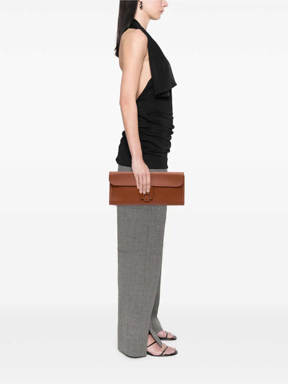 Hermès Pre-Owned 2012 Swift Jige Elan 35 clutch bag | Pre-Owned | Image 2
