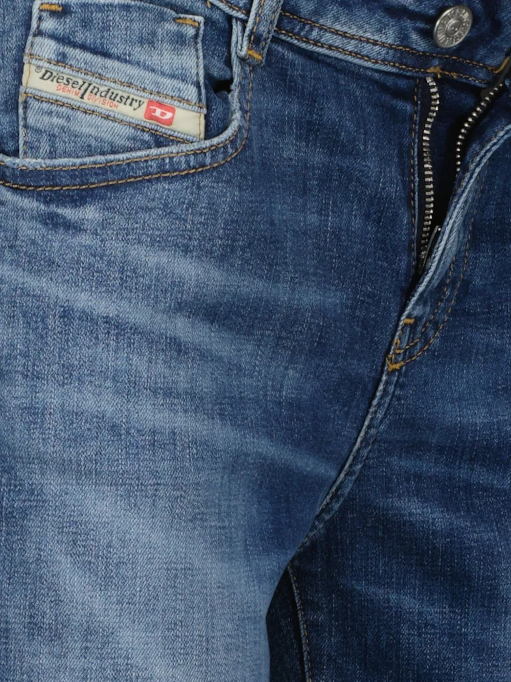 Diesel D-Ebbey flared jeans Blauw