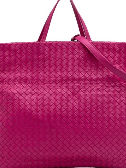 Bottega Veneta Pre-Owned 2012-2025 Nappa Intrecciato Fold Over Tote satchel