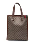 Gucci Pre-Owned 2016-2025 GG Supreme Web tote bag - Brown