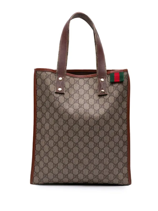 Monogram Gucci Totes Bags Gucci Pre-Owned 2016-2025 GG Supreme Web - Main Image