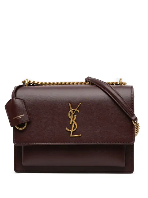 Saint Laurent Pre-Owned 2018 Medium Leather Monogram Sunset crossbody bag