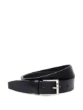 Orciani Micron grained-leather belt - Black