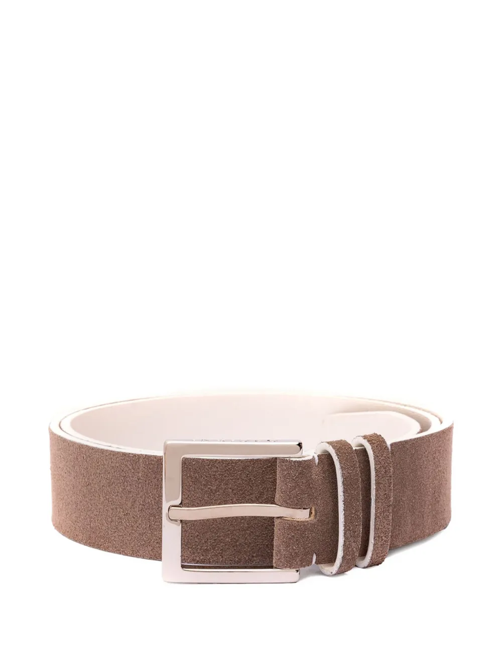 Orciani Suède riem Beige