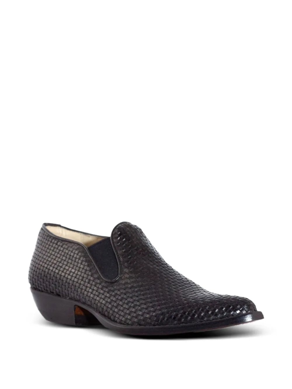 Sonora 30mm leather ankle boots Black