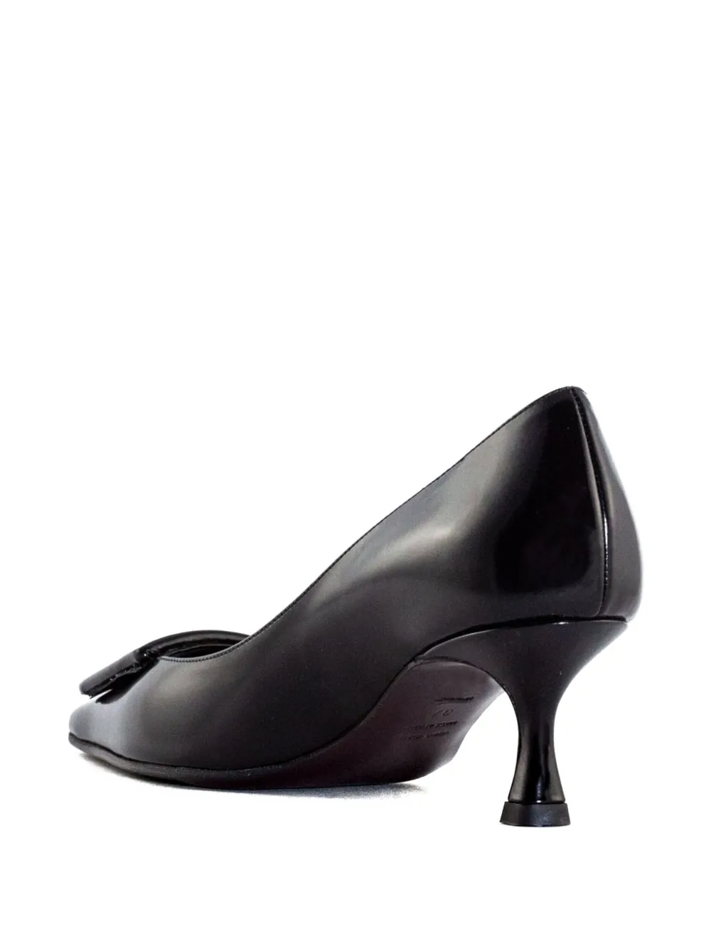 Roberto Festa 45mm leather square-toe pumps Black