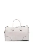 Gucci Pre-Owned 2016-2025 Diamante Leather boston bag - White