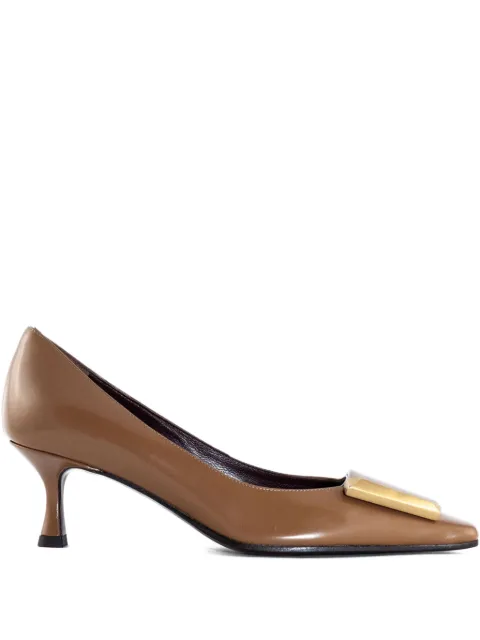 Roberto Festa 45mm buckle-detail leather pumps