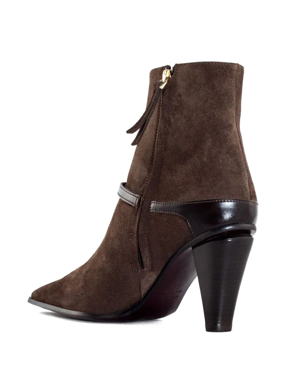 Roberto Festa 80mm suede ankle boots Brown
