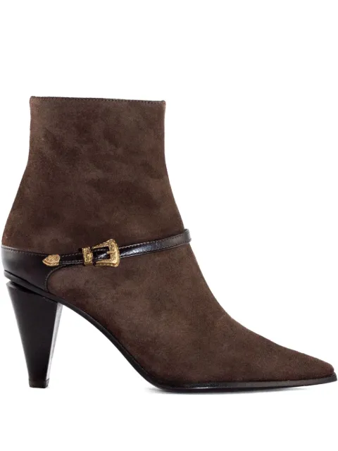 Roberto Festa 80mm suede ankle boots