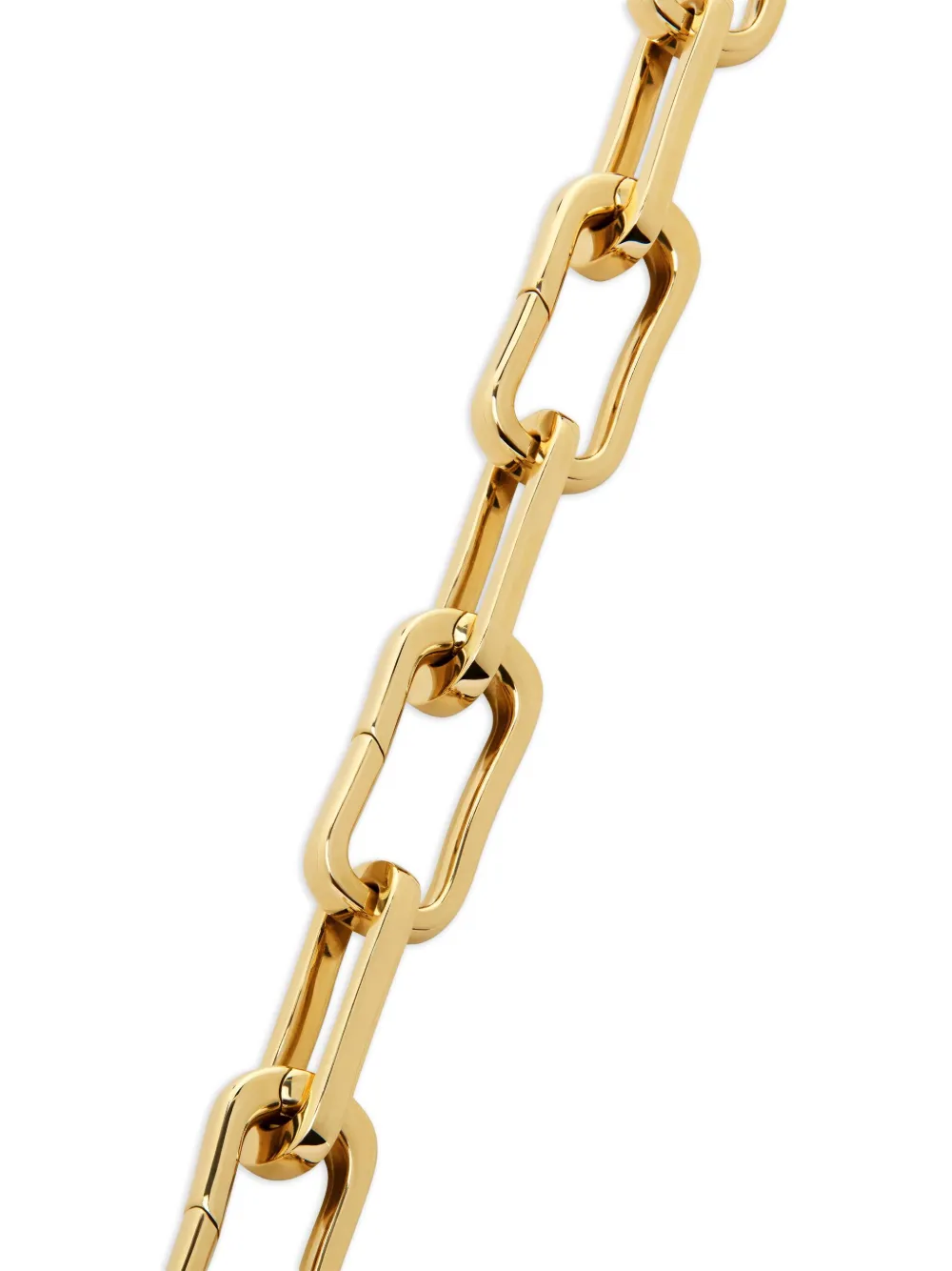 Monica Vinader Recycled 18k Gold Vermeil Alta Chain Pearl Bracelet In Brown