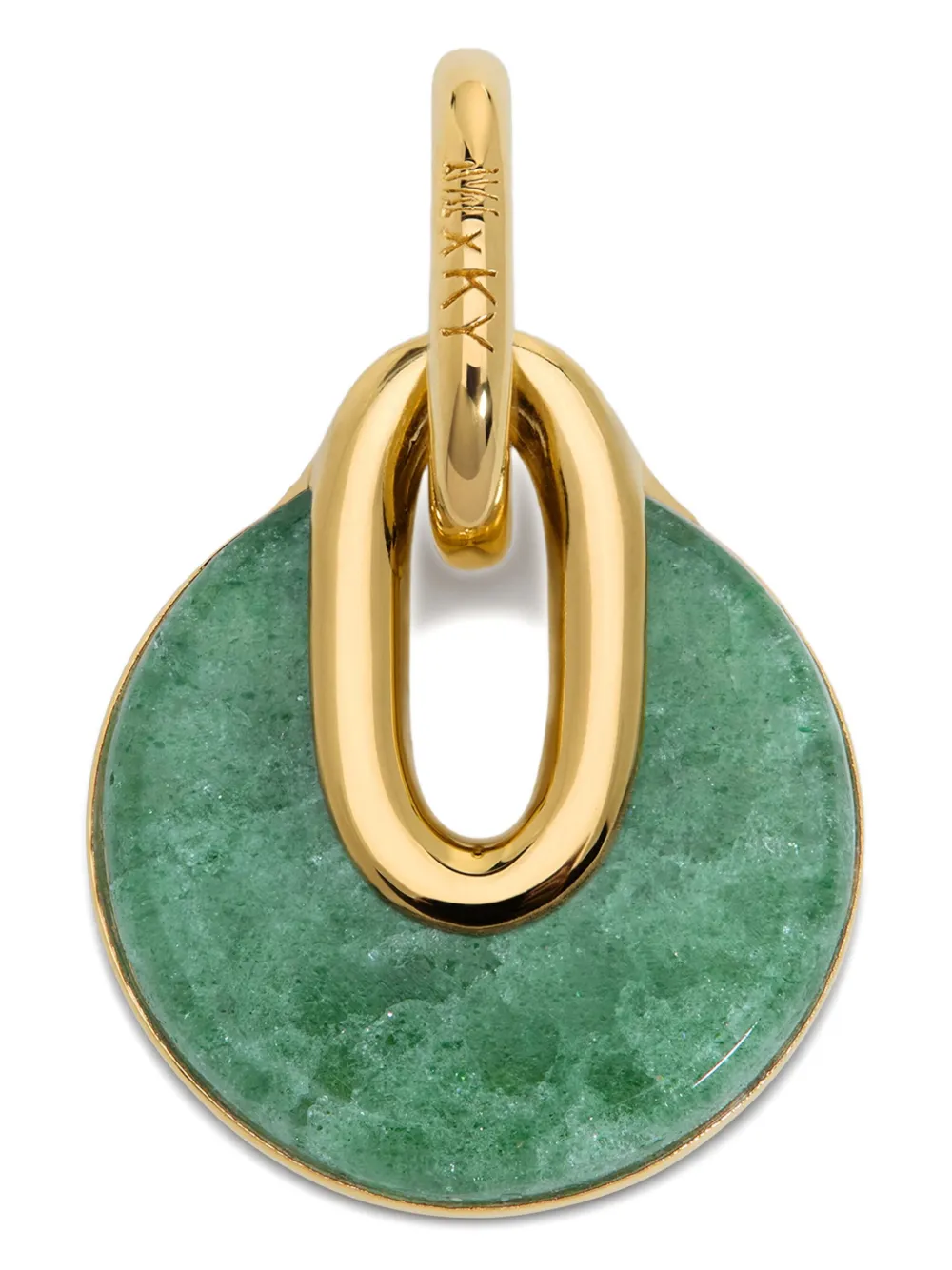 Monica Vinader Halsketting met goudvermeil hanger