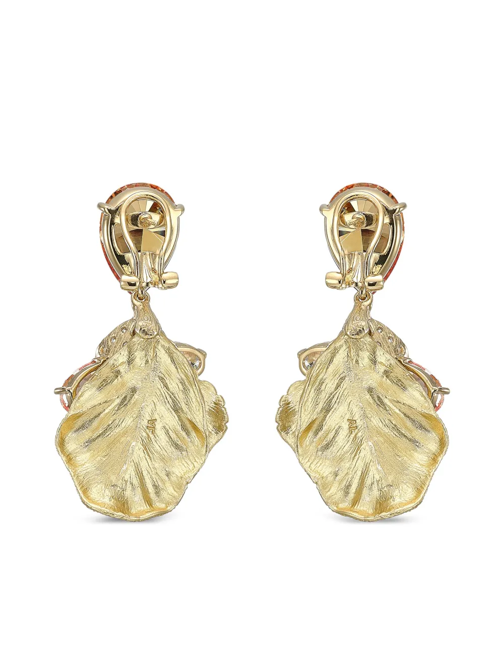 Anabela Chan 18k Yellow Gold Vermeil Golden Oceanis Earrings In Multi