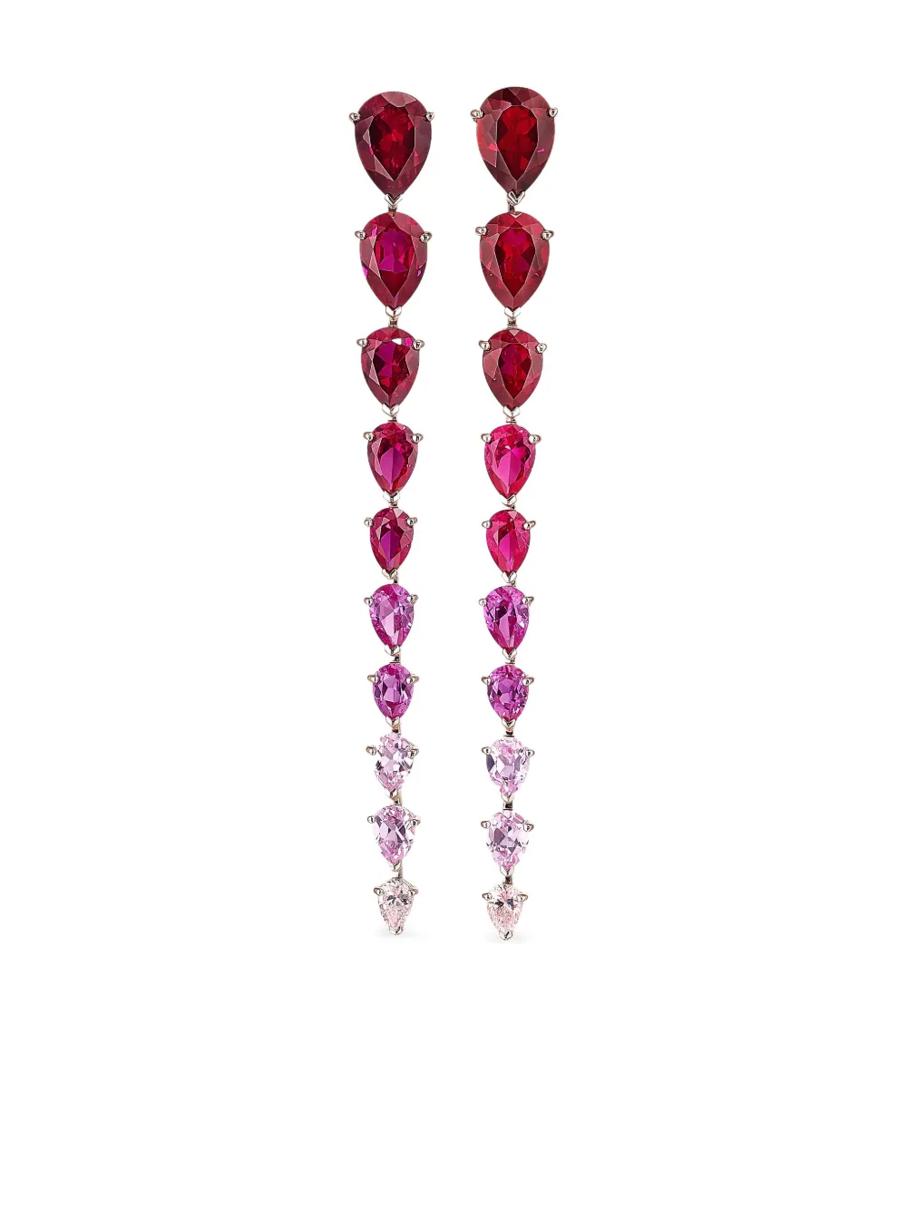 Anabela Chan 18K rose gold vermeil Fuchsia Nova earring | Pink | Image 1