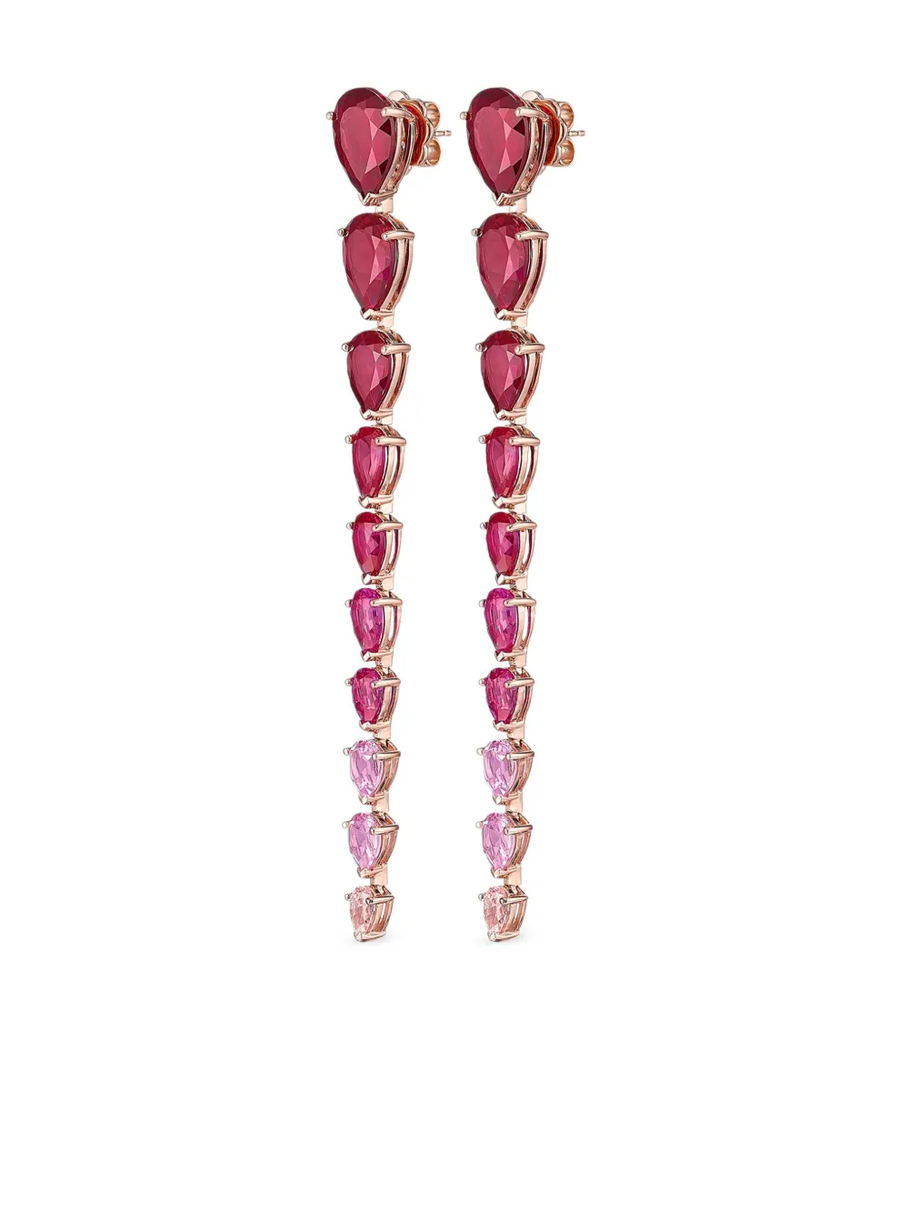 Anabela Chan 18K rose gold vermeil Fuchsia Nova earring | Image 2