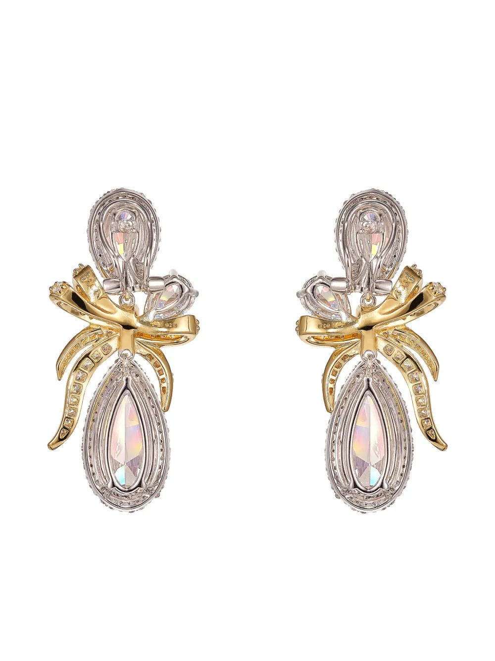 Anabela Chan Ruban Diamond Earrings In Gold