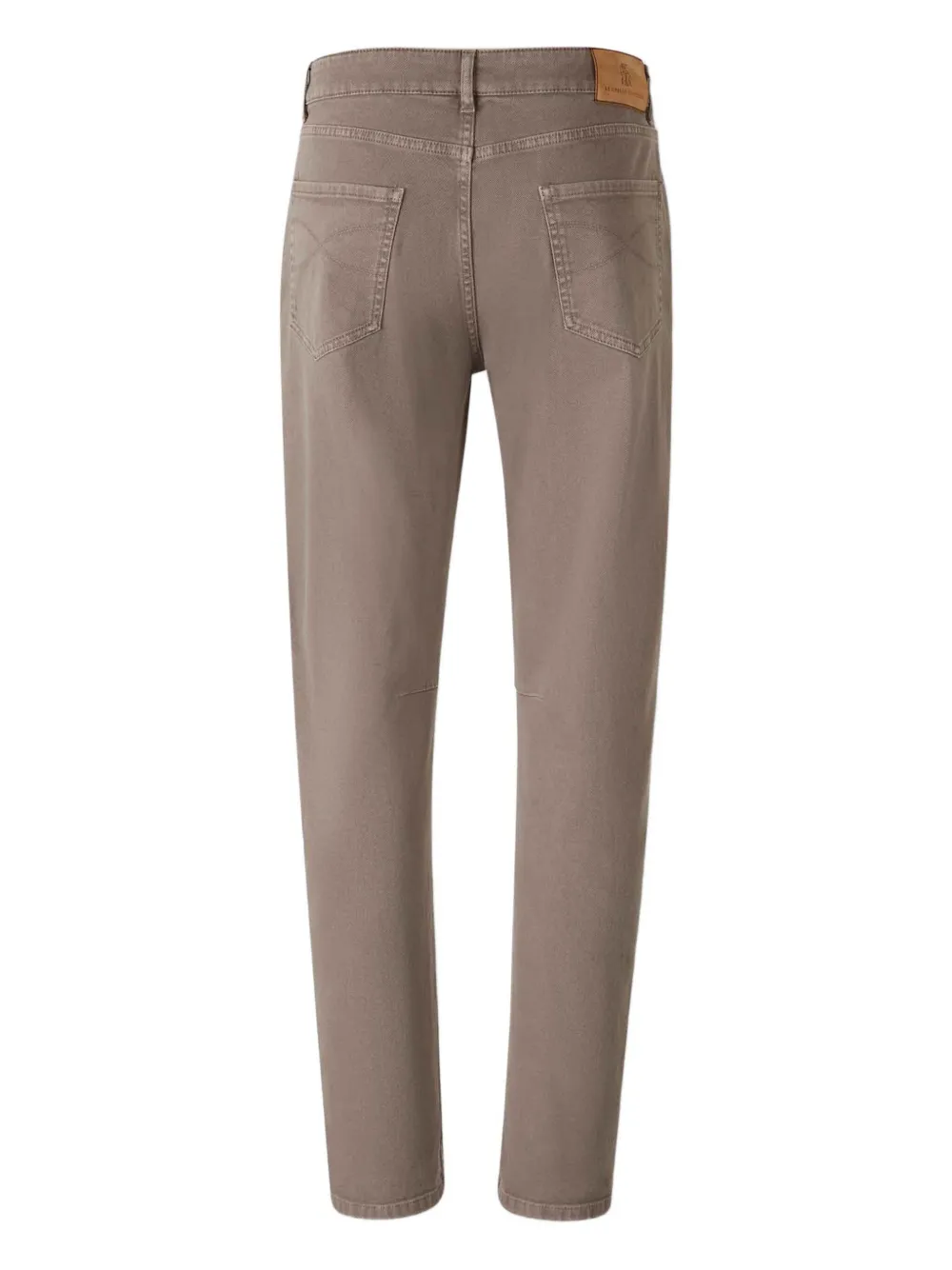 Brunello Cucinelli button fly jeans - Bruin