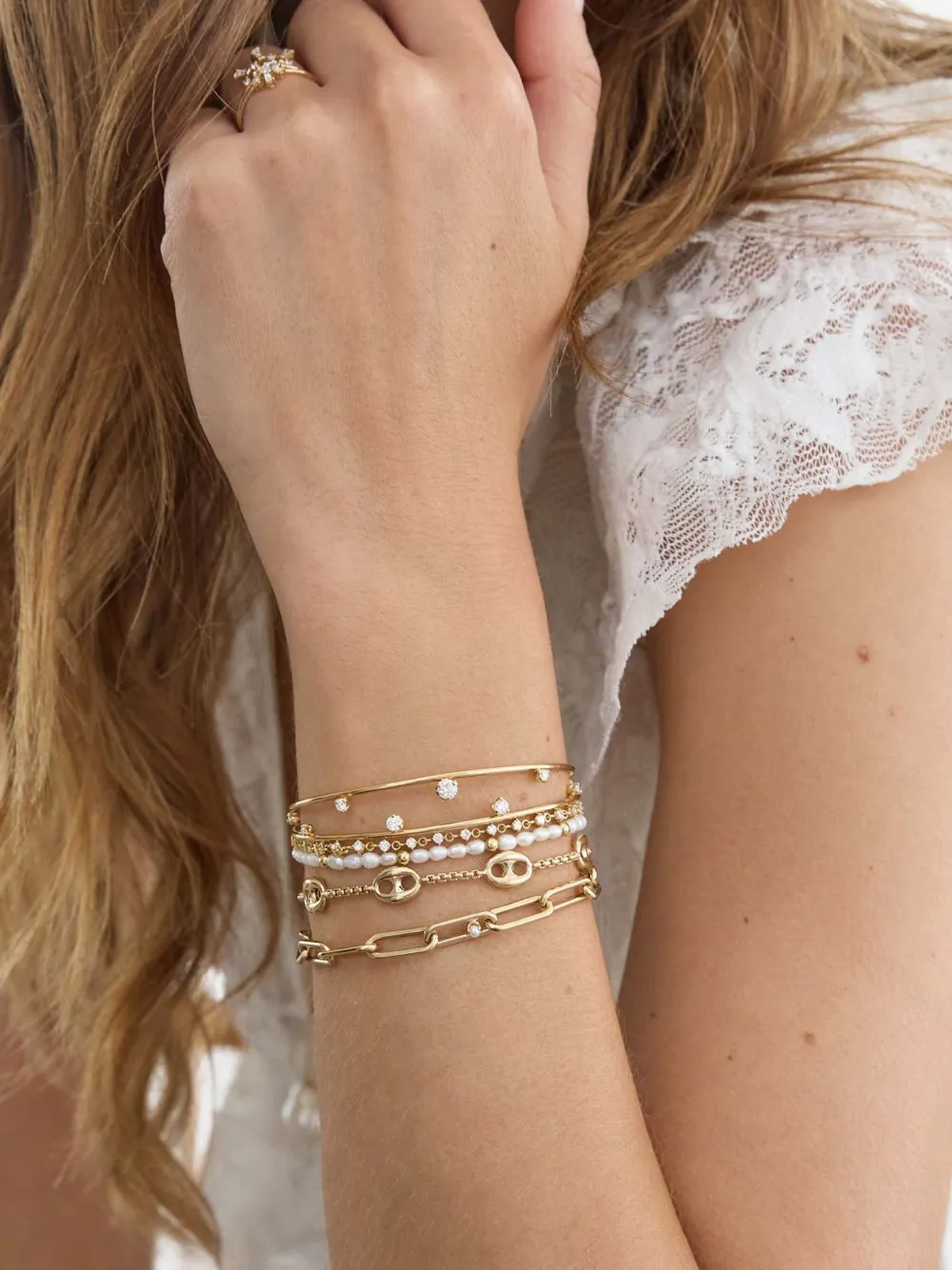 Zoë Chicco 14k Yellow Gold Charm Bracelet In Gold
