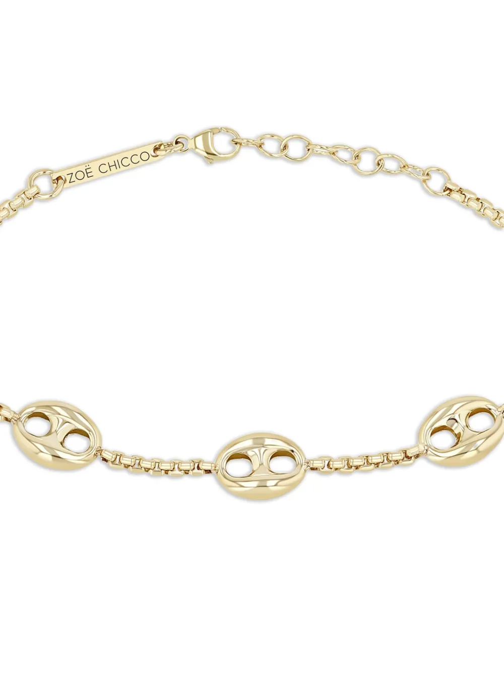 Zoë Chicco 14k Yellow Gold Charm Bracelet In Gold
