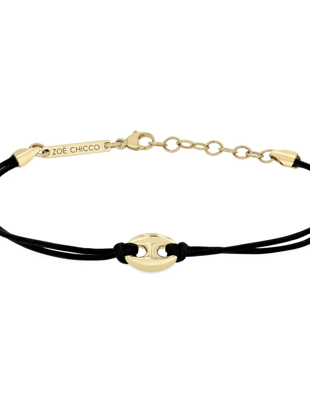  Zoë Chicco 14k Yellow Gold Charm Bracelet 